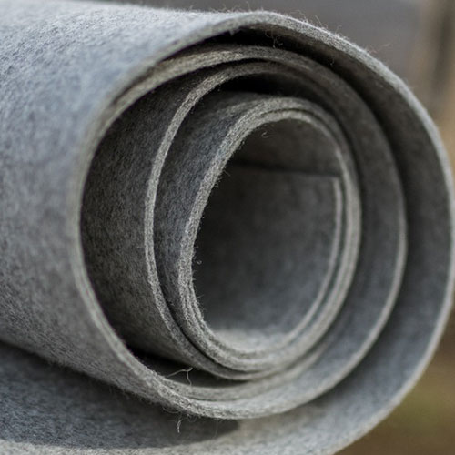 Recycling Bio-Wollfilz Meterware