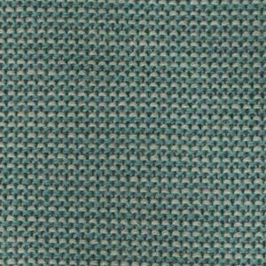 Nahaufnahme eines disana Strickstoffs aus Bio-Merinowolle in Eukalyptus-Jade mit charakteristischem Links-Linksstrick