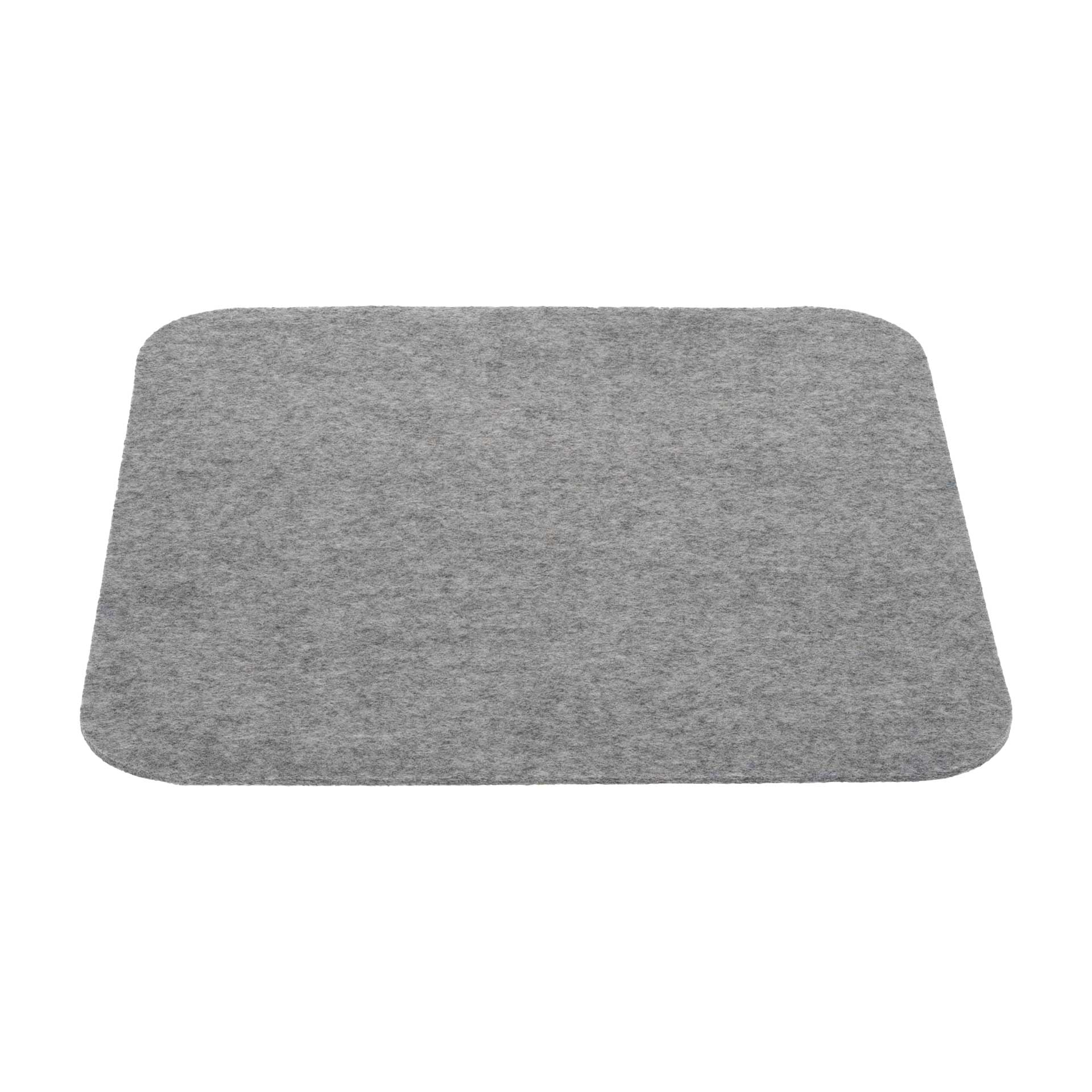 disana rechteckige Filz-Auflage, Grau, Bio-Recycling-Filz aus Bio-Merinowolle, 24 x 24 cm oder 36 x 36 cm